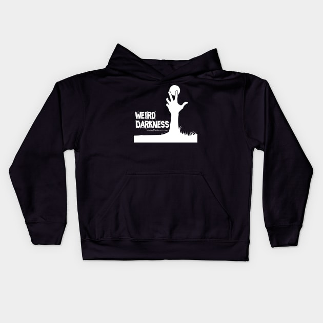 WD-white Kids Hoodie by marlarhouse